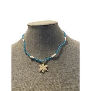 snowflake necklace